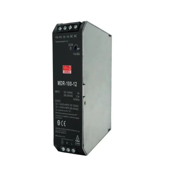 100W 24V 5A Din Rail Switching Power Supply with PFC Function